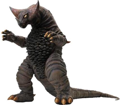 奥特曼中的古代怪兽哥莫拉拥有多种个体形态其中有友军