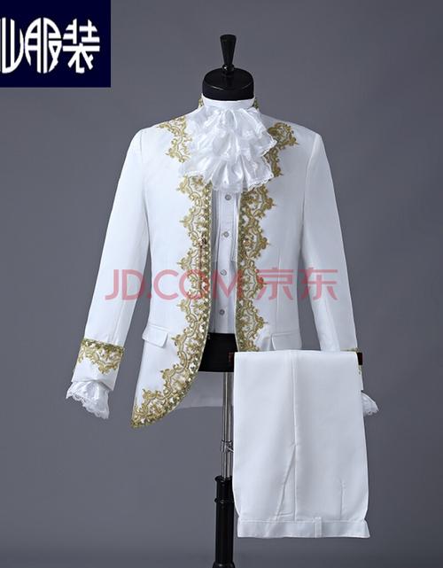 欧式宫廷演出服中世纪男士礼服 欧洲戏剧话剧 王子舞台复古表演服装