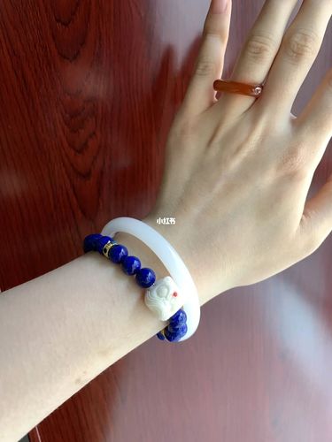 我的和田玉少女手镯_手镯_和田玉_手串_时尚_配饰_首饰