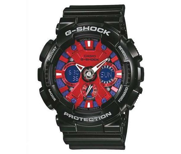 钟表/珠宝/礼品 钟表 手表 卡西欧g-shock系列双显运动男表.