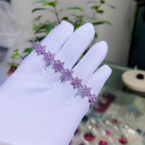 水晶手链紫