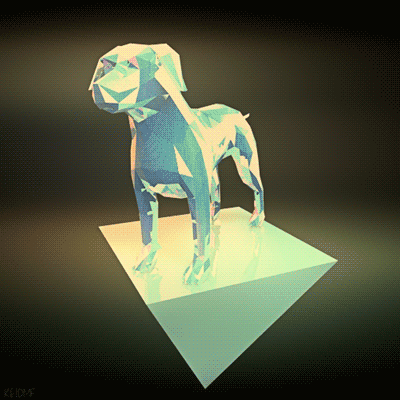 c4dgif狗gif三维gif动画gif