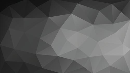 灰色时尚低多边形ppt背景图片