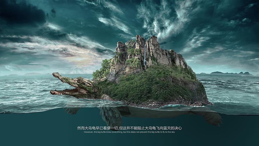 这是一只神奇的乌龟|平面|海报|好霸气的名字 - 原创作品 - 站酷