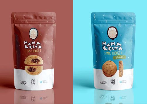 温馨插画!饼干包装设计