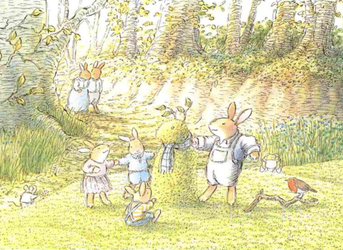 绘本分享系列之《春天的兔子》