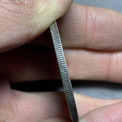 含银量93 精仿纯银银元手工边齿袁大头民国九年银元