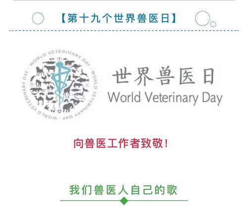 五四精神 传承有我 世界兽医日 我为兽医代言