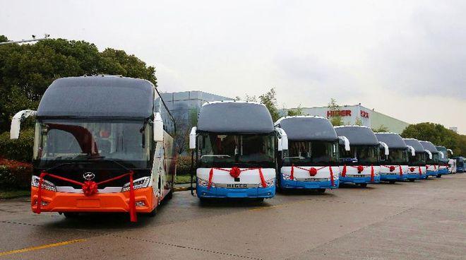 坐海格客车与泸州春秋旅汽纳溪分公司遍览最美四月天