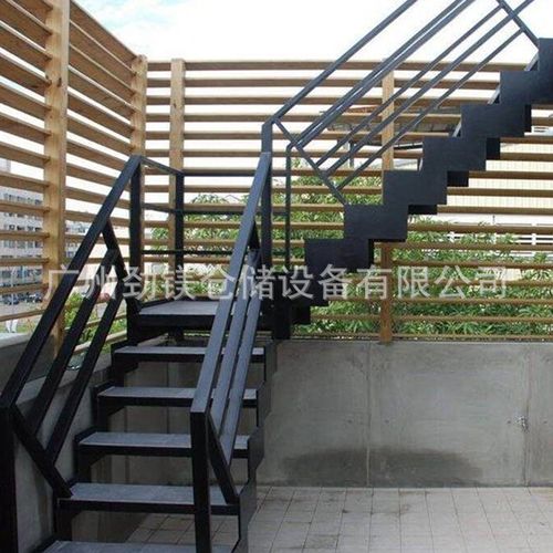 户外钢结构楼梯制作设计室内钢构楼梯定做钢结构消防楼梯搭建