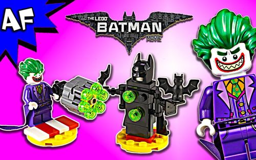 artifex乐高30523蝙蝠侠大电影小丑的战斗训练