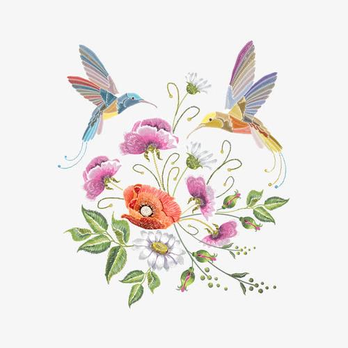 手绘花鸟下载