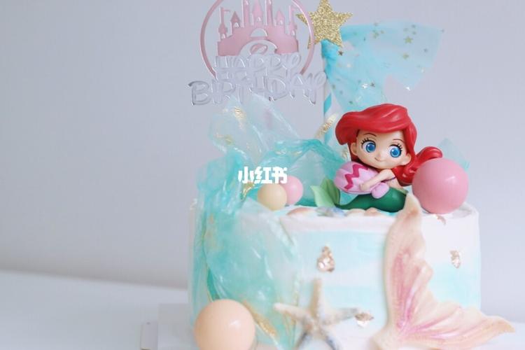 美人鱼公主生日蛋糕_生日蛋糕_美食_美食展示