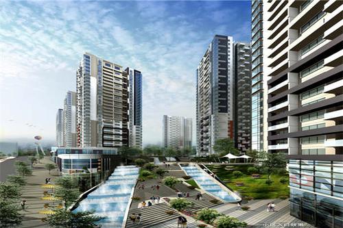 御景天城效果图