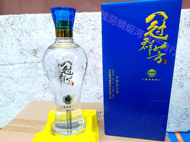 【官方授权】花冠冠群芳酒四星荣耀38度1瓶包邮价格浓香型花之冠