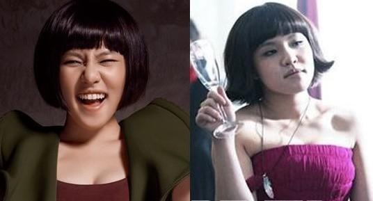 《小时代》女主角妆容解析