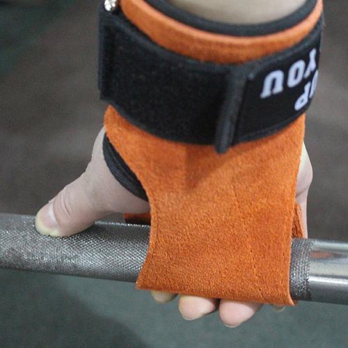 护腕助力带硬拉护掌男女握力带防滑引体向上健身手套哑铃训练护具