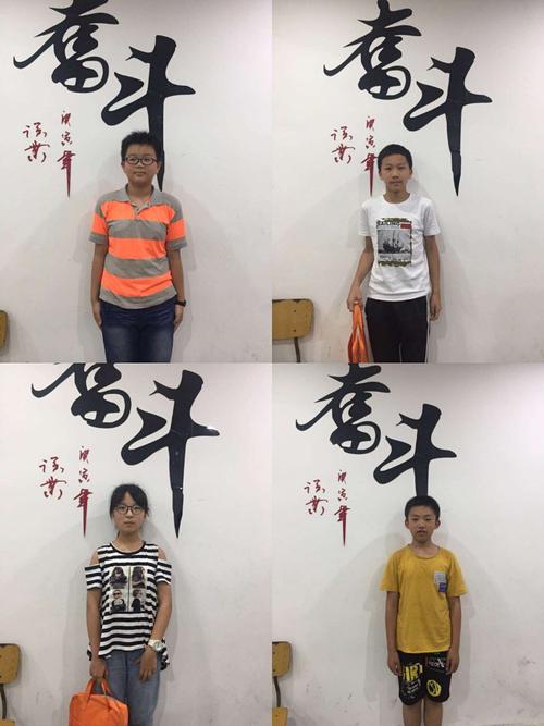 进翔宇中学(部分代表),图上:  陈公望    周晟       图下:  叶思语