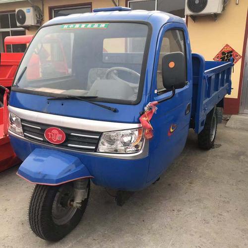 农用偏置方向盘柴油三轮车 全封闭驾驶室三轮车 五征前头三轮车