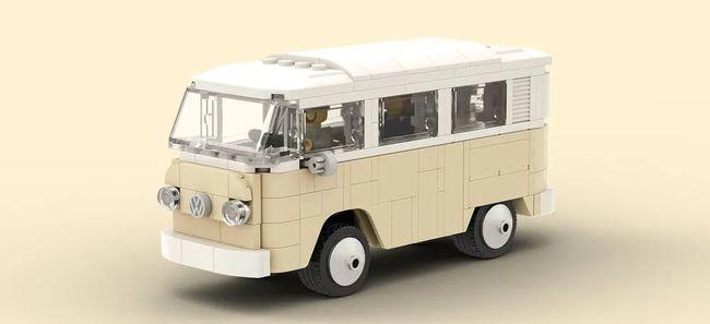 乐高大众t2旅行车moc(by frank boor,非官方产品)不过,这类长命百岁