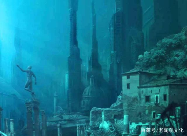 大西洋亚特兰蒂斯海底神秘水下