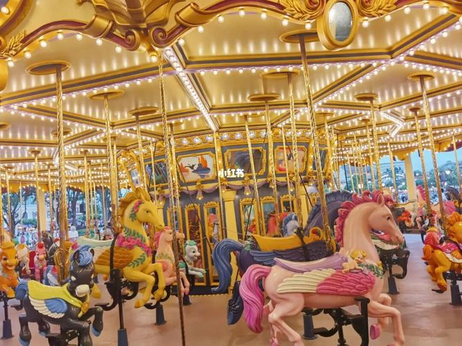 迪士尼拍照之旋转木马最佳机位_旋转木马_摄影_幻想曲