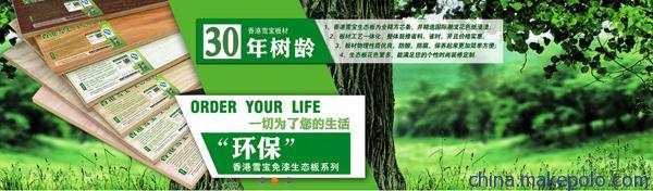 2015年免漆生态板十大品牌香港雪宝板材儿童房专用板招商啦