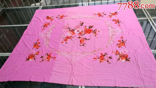 老床单7080年代床单天津床单一厂出品时代感强可做年代戏影视道具怀旧