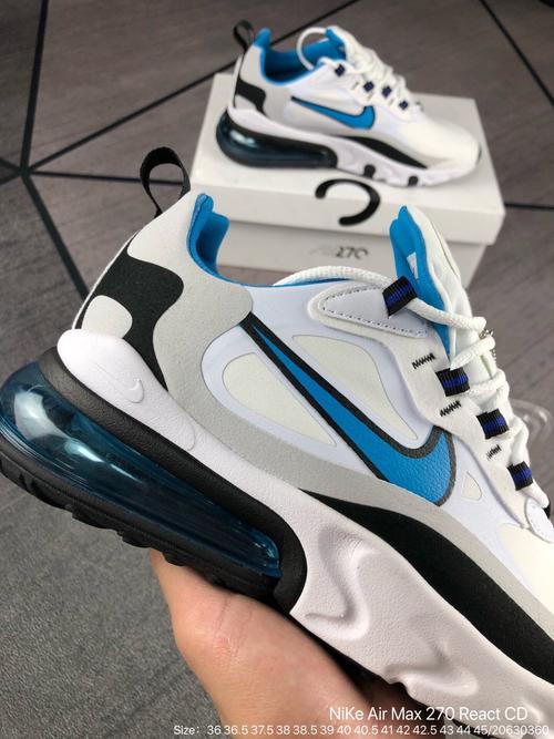 纯原高品耐/克airmax270reactshi半掌气垫休闲缓震跑步鞋