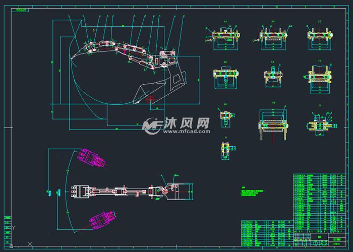 lwl-80履带式挖斗装载机图纸