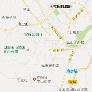 郴州桂阳6路上行公交线路