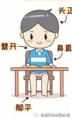 ty育典正确坐姿打好学习基础东胜区罕台田园幼儿园幼小衔接锦囊妙计三