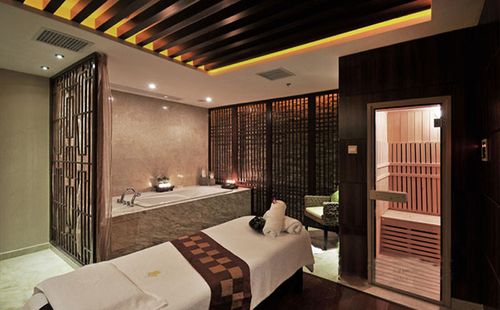 男士spa会所装修设计效果图!巧匠公装
