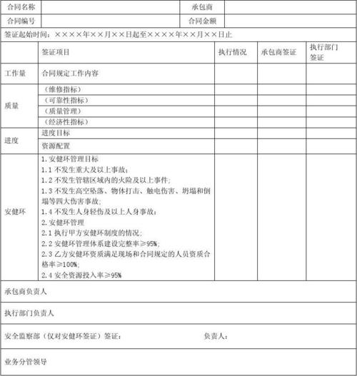 合同会签单