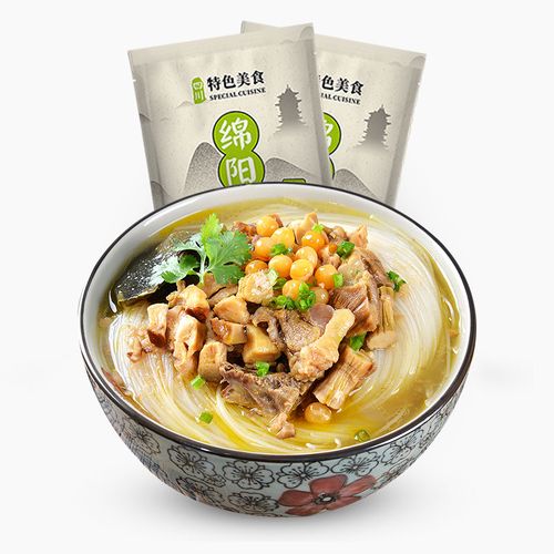老开元绵阳米粉265g*1袋装笋子鸡肉味(鲜香清汤)米粉