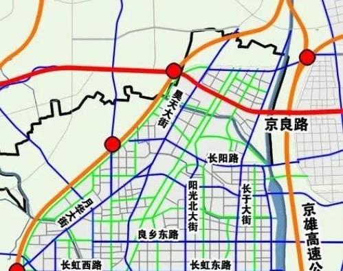 另外,京雄与京港澳之间的连接线将被打通,从长阳至南岗洼仅仅2km,将