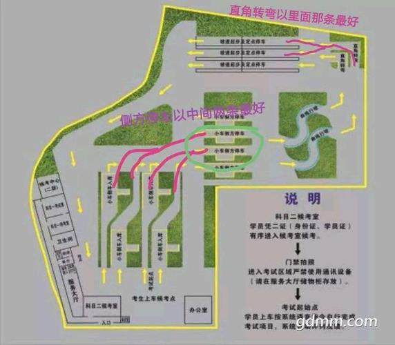 带你看看茂名地区,信宜小汽车科二考场全景
