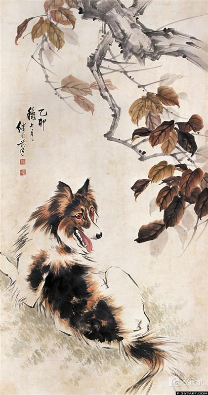 刘继卣动物国画作品欣赏
