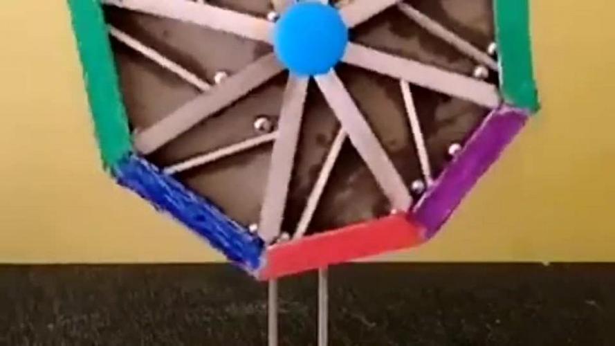 真不愧是发明大家制作出重力永动机不知道会不会停下来