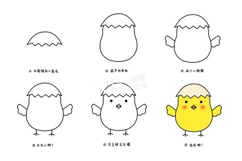 小动物简笔画_简笔画_幼儿园_幼儿园简笔画_人文_绘画