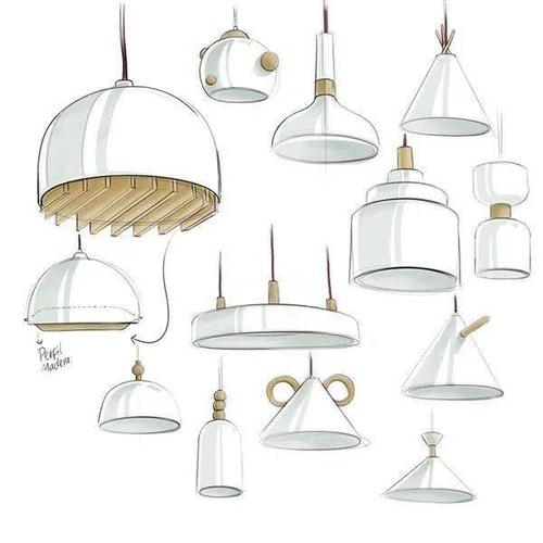 " 灯具 " 让设计发光「手绘482day」