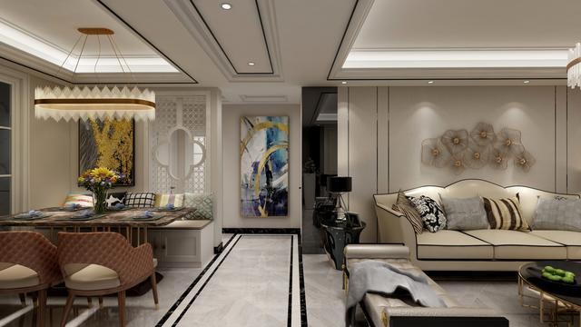 三居室的现代轻奢风怎么装修?