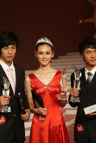 cctv模特大赛; 刘思琦模特大赛上的照片; 2009第十届cctv电视模特大赛