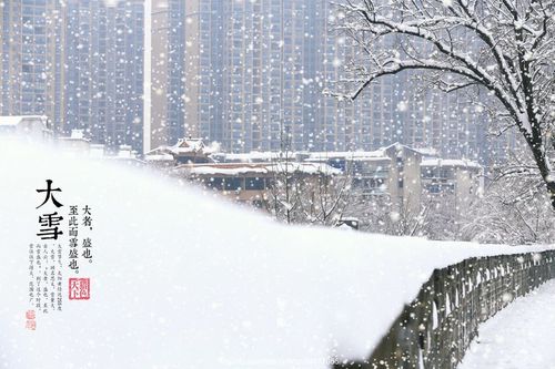 大雪节气图片 冬天节气介绍