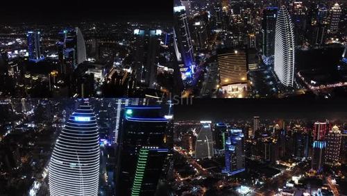 台湾台中市夜景