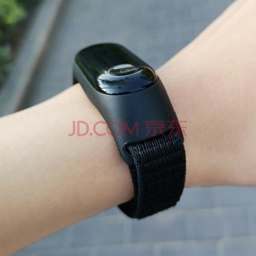 小米手环5腕带 3 4nfc版表带 三代四代五代手环腕带尼龙硅胶个性运动