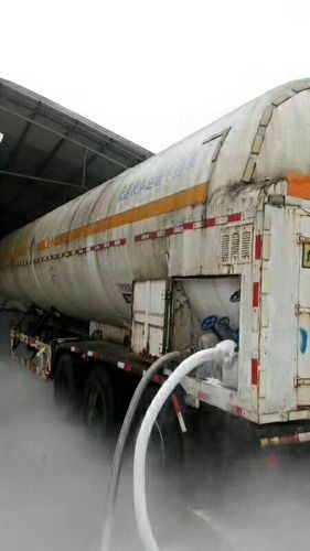 lng低温槽罐车 lng低温天然气运输车 低温液体运输罐车 lng半挂车商品