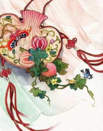 可创美术-周末班-一年级学生作品《端午香包》