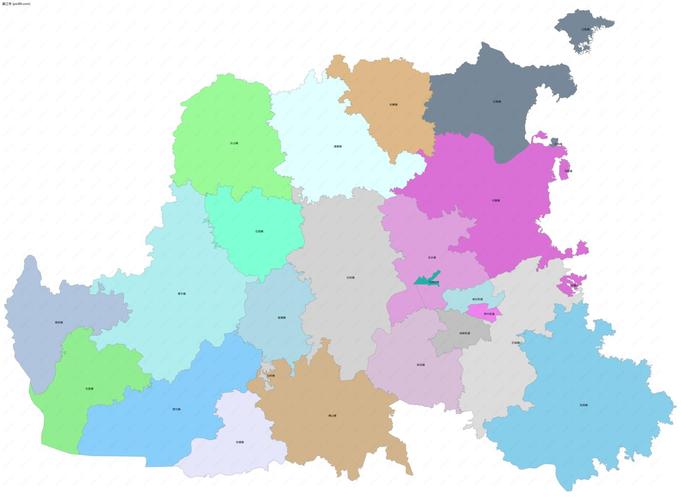 廉江市边界地图