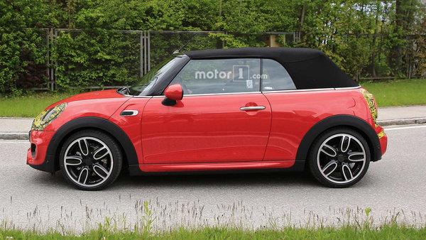 敞篷版新车 mini敞篷改款版图片配置9月发布